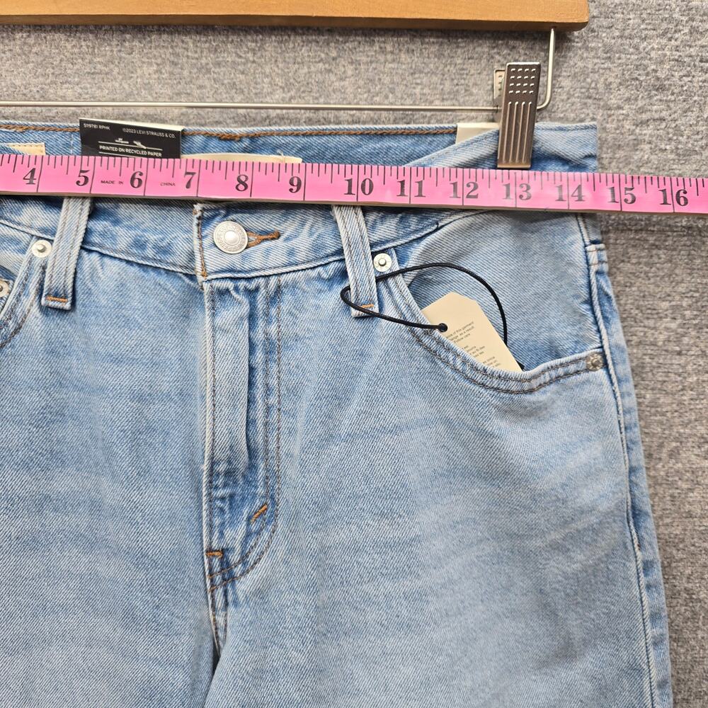 LEVI'S BAGGY DAD MID RISE STRAIGHT LEG JEANS, SIZE 26 X30, NWT - Picture 6 of 9